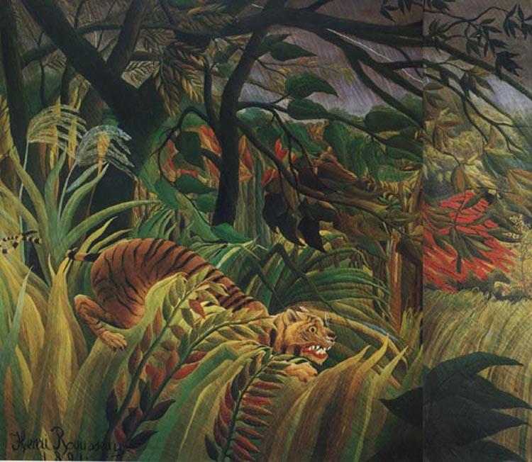 Henri Rousseau Surprised china oil painting image
